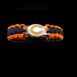 Chicago Bears Blue and Orange Paracord Bracelet